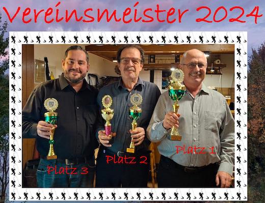 Vereinsmeister 2024 Vereinsmeister 2024